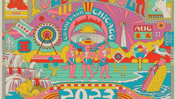 poster resmi lollapalooza 2023